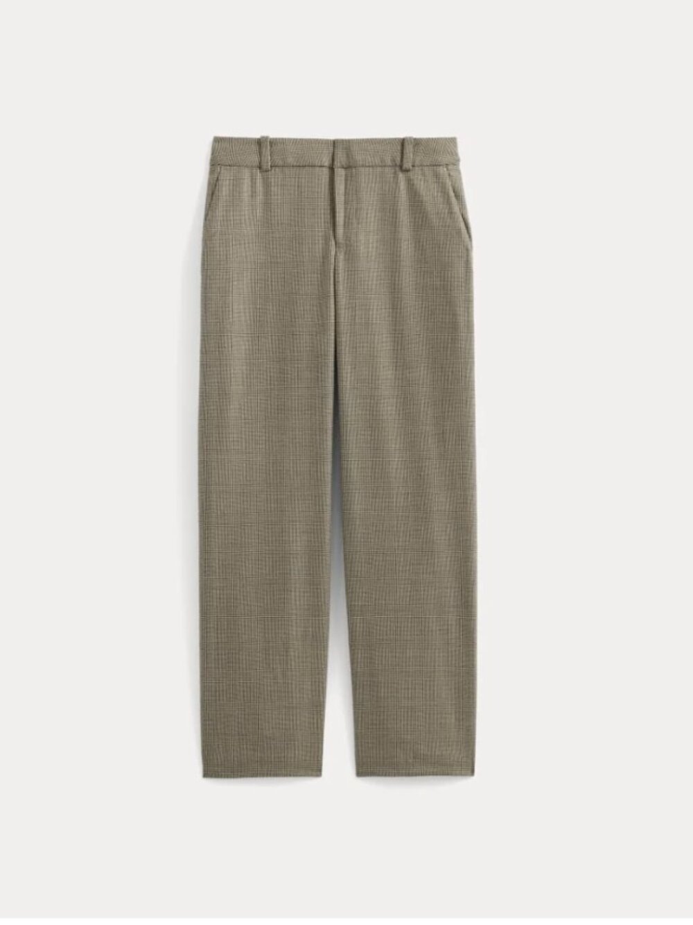 Everlane Straight-Leg Trouser in Tailor Twill (khaki) Size 8 - Picture 2 of 11